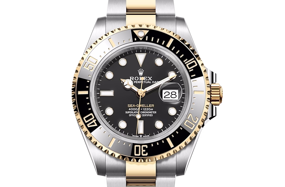 Rolex SEA-DWELLER-(Oyster, 43 mm, Oystersteel and yellow gold)