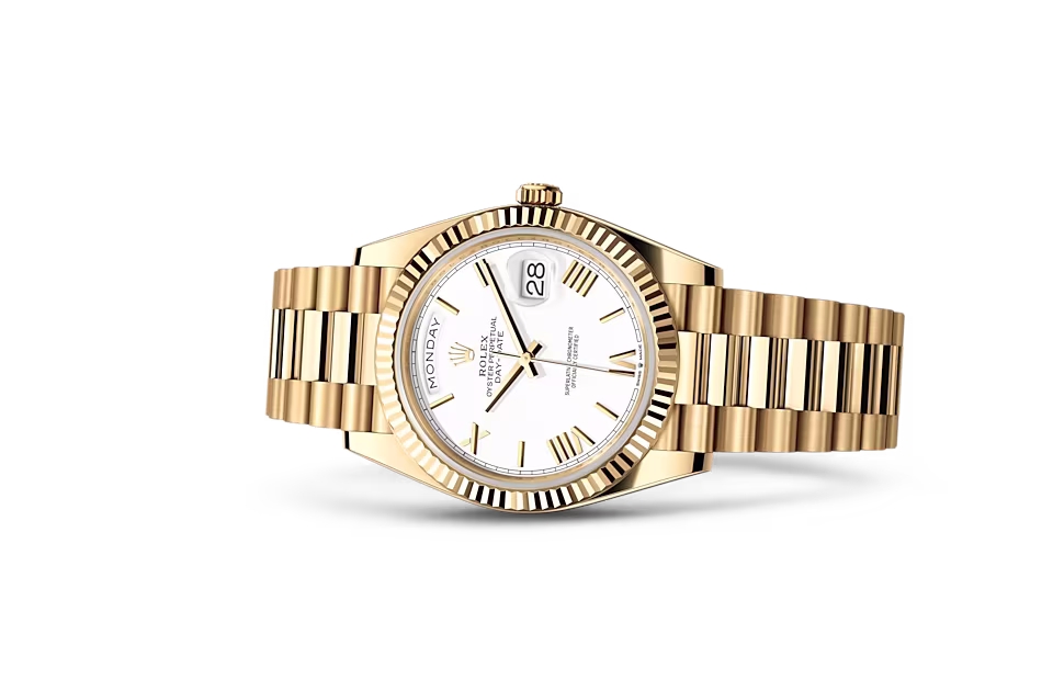 Rolex DAY-DATE 40-（Oyster, 40 mm, yellow gold）