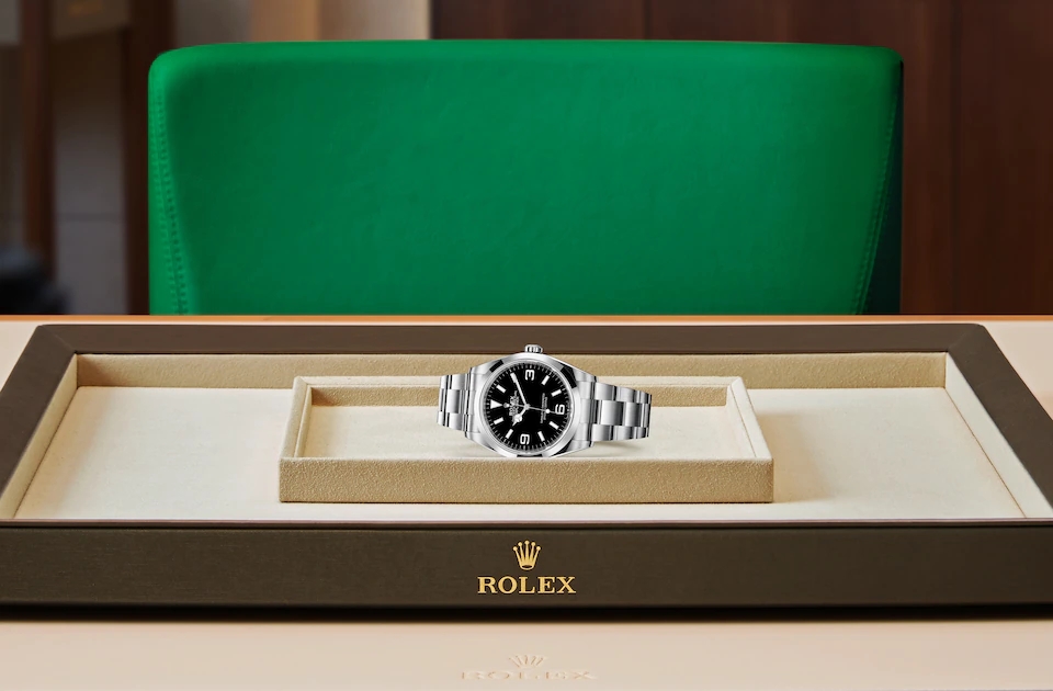 Rolex EXPLORER 36-(Oyster, 36 mm, Oystersteel)