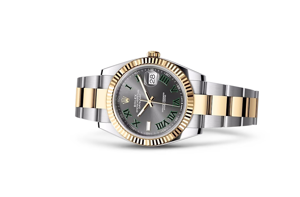 Rolex DATEJUST 41-(Oyster, 41 mm, Oystersteel and yellow gold)