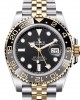 Rolex GMT-MASTER II-(Oyster, 40 mm, Oystersteel and yellow gold)