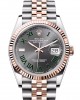 Rolex DATEJUST 36-(Oyster, 36 mm, Oystersteel and Everose gold)