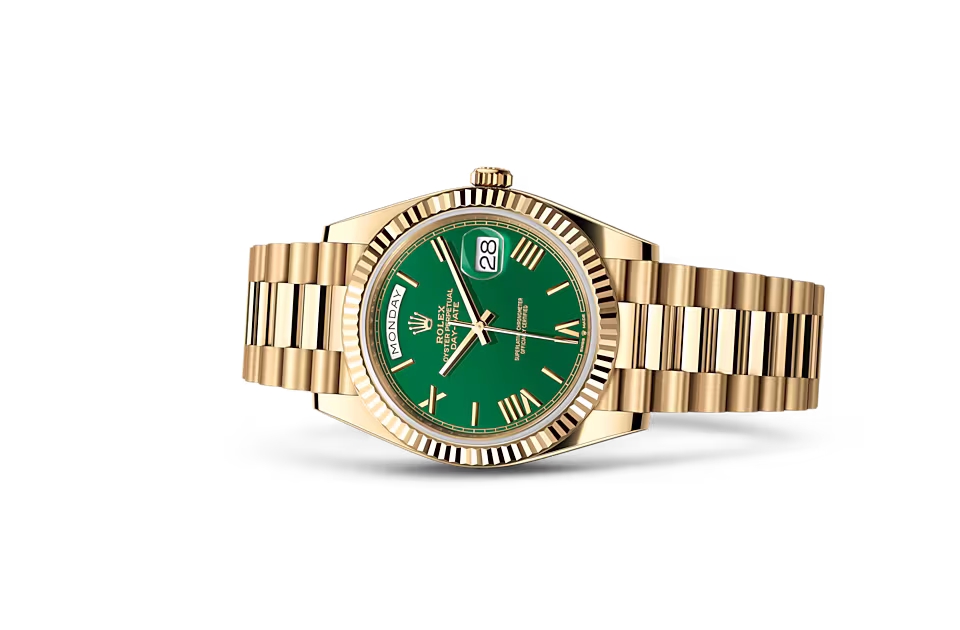 Rolex DAY-DATE 40-（Oyster, 40 mm, yellow gold）