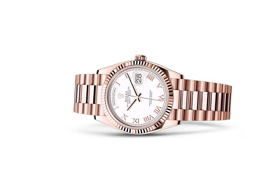 Rolex DAY-DATE 36-（Oyster, 36 mm, Everose gold）