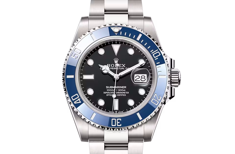 Rolex SUBMARINER DATE-(Oyster, 41 mm, white gold)