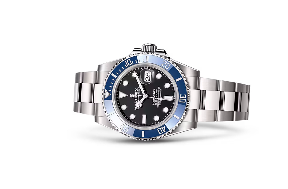 Rolex SUBMARINER DATE-(Oyster, 41 mm, white gold)