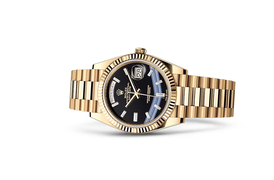 Rolex DAY-DATE 40-（Oyster, 40 mm, yellow gold）