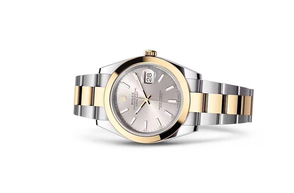 Rolex DATEJUST 41-(Oyster, 41 mm, Oystersteel and yellow gold)