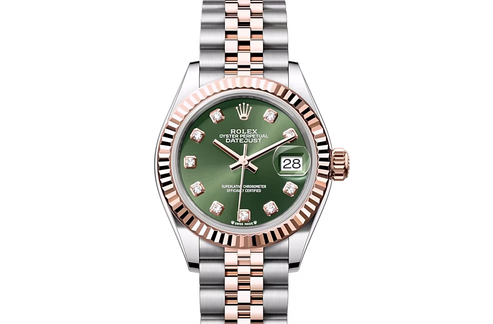 Rolex LADY-DATEJUST-(Oyster, 28 mm, Oystersteel and Everose gold)