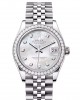 Rolex DATEJUST 31-(Oyster, 31 mm, Oystersteel, white gold and diamonds)