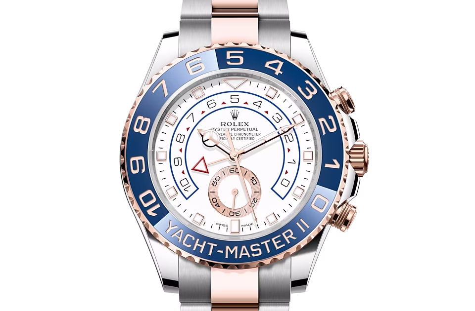 Rolex YACHT-MASTER II-(Oyster, 44 mm, Oystersteel and Everose gold)