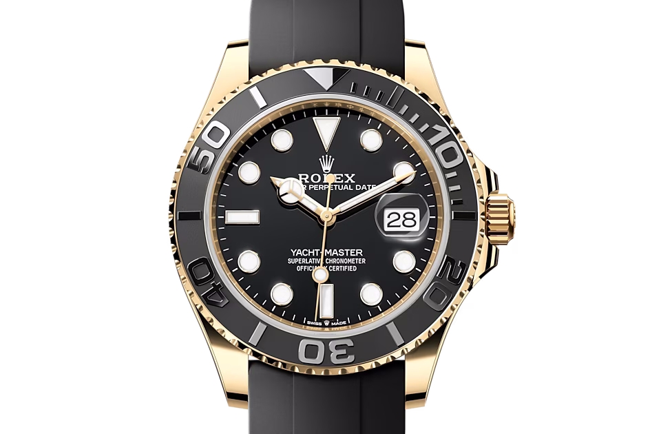 Rolex YACHT-MASTER 42-(Oyster, 42 mm, yellow gold)