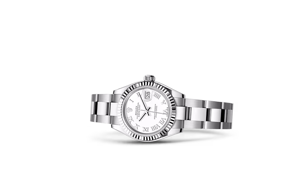 Rolex LADY-DATEJUST-(Oyster, 28 mm, Oystersteel and white gold)