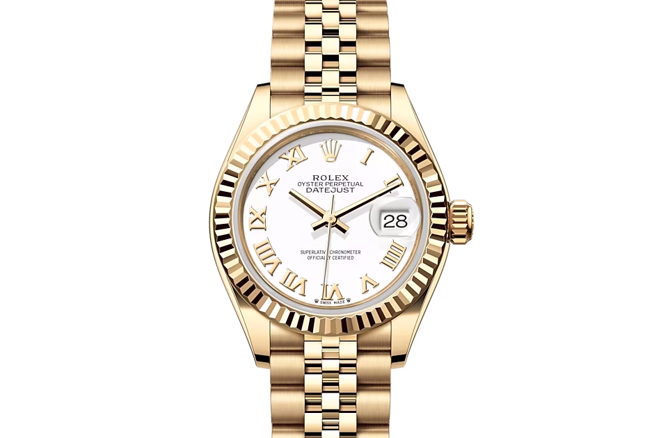 Rolex LADY-DATEJUST-(Oyster, 28 mm, yellow gold)