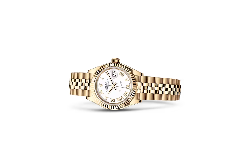 Rolex LADY-DATEJUST-(Oyster, 28 mm, yellow gold)