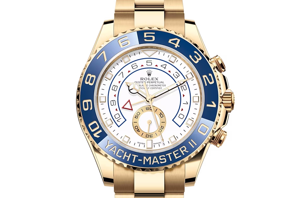 Rolex YACHT-MASTER II-(Oyster, 44 mm, yellow gold)