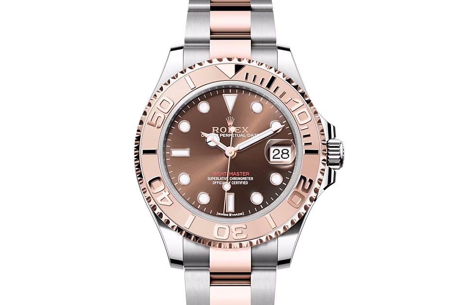 Rolex YACHT-MASTER 37-(Oyster, 37 mm, Oystersteel and Everose gold)