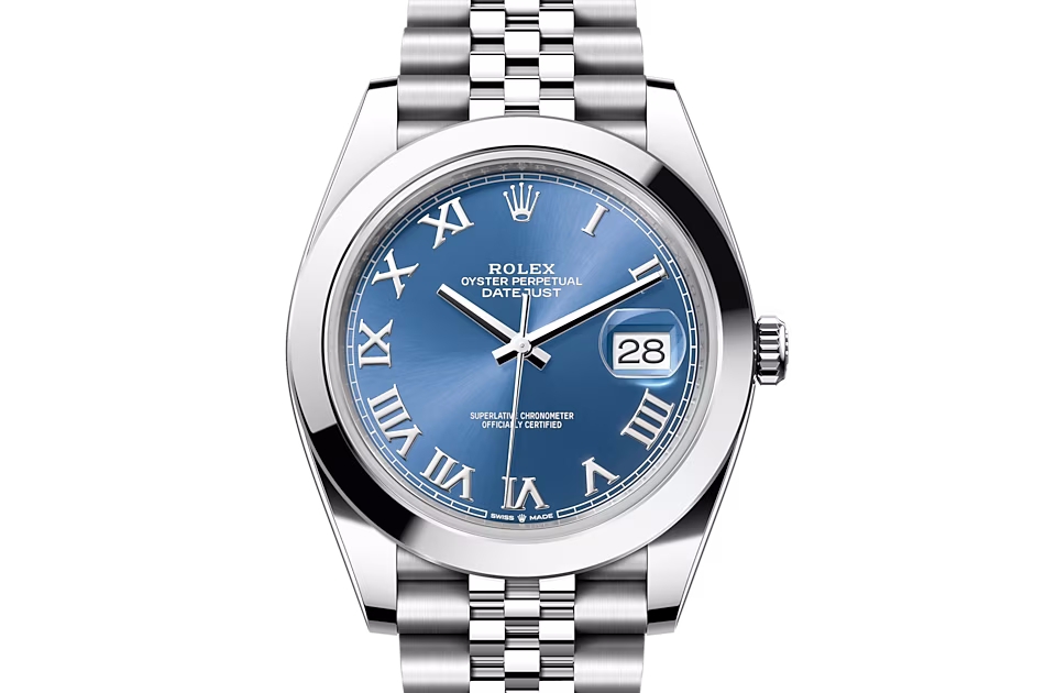 Rolex DATEJUST 41-(Oyster, 41 mm, Oystersteel)