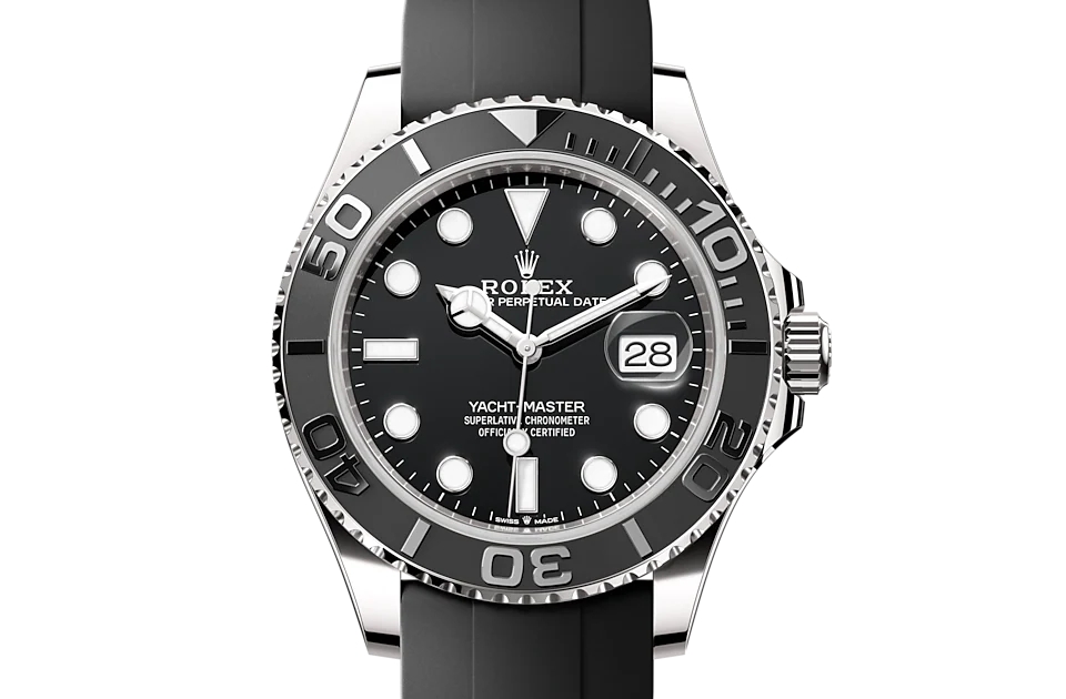 Rolex YACHT-MASTER 42-(Oyster, 42 mm, white gold)