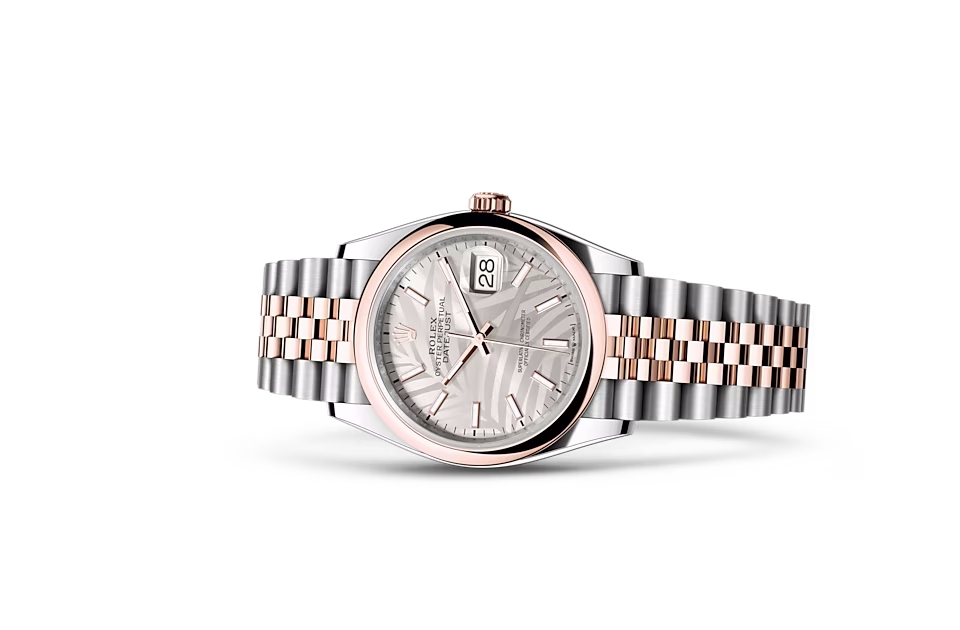 Rolex DATEJUST 36-(Oyster, 36 mm, Oystersteel and Everose gold)