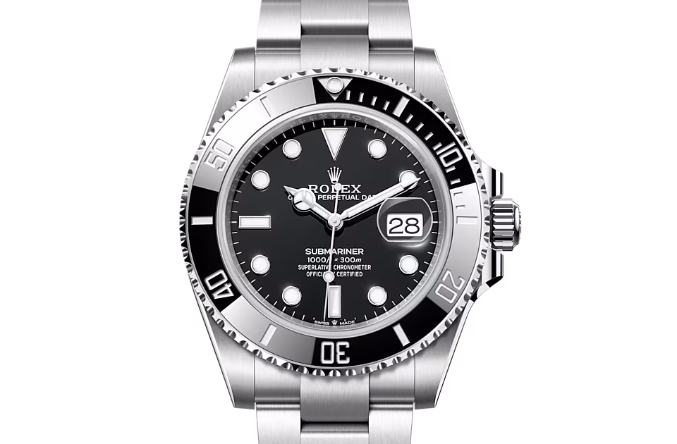 Rolex SUBMARINER DATE-(Oyster, 41 mm, Oystersteel)