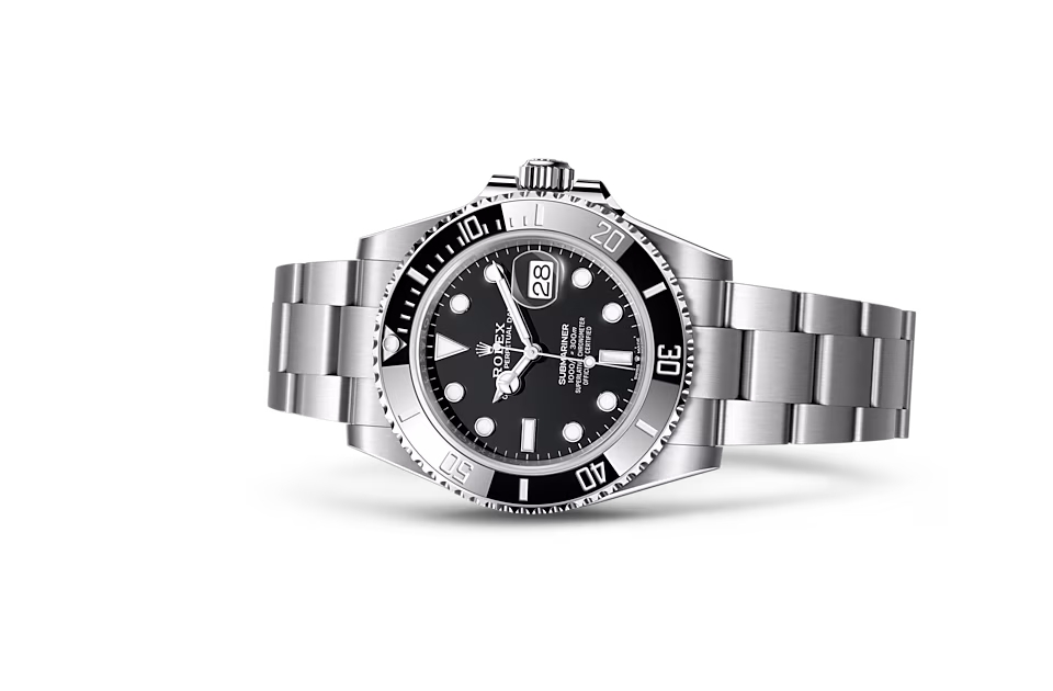 Rolex SUBMARINER DATE-(Oyster, 41 mm, Oystersteel)