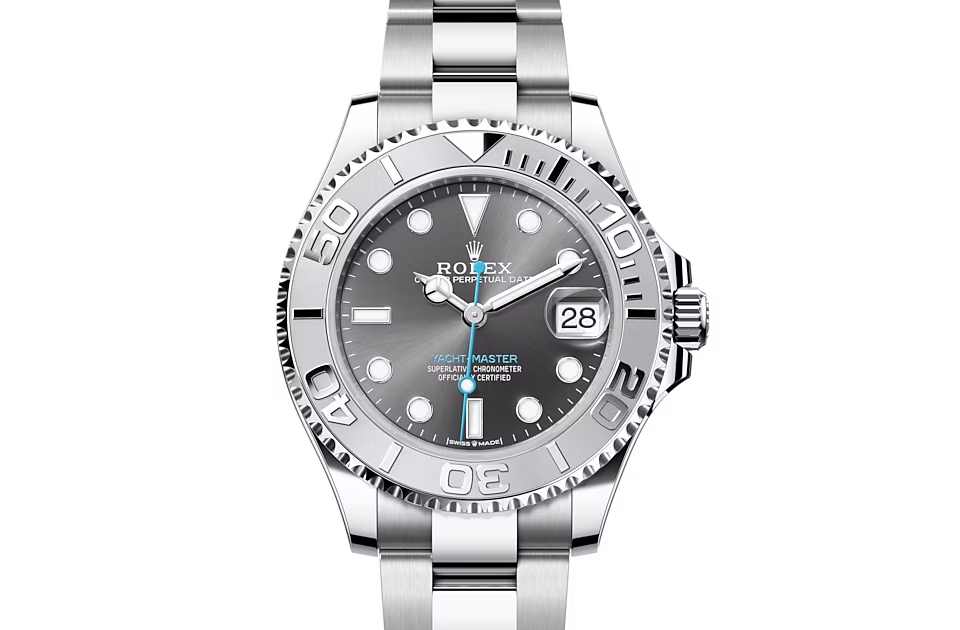 Rolex YACHT-MASTER 37-(Oyster, 37 mm, Oystersteel and platinum)