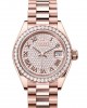 Rolex LADY-DATEJUST-(Oyster, 28 mm, Everose gold and diamonds)