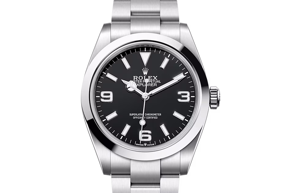 Rolex EXPLORER 40-(Oyster, 40 mm, Oystersteel)